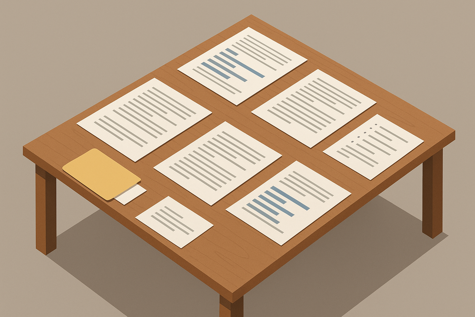 mizo z dokumentacijo